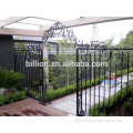 wrought iron villa and garden fence